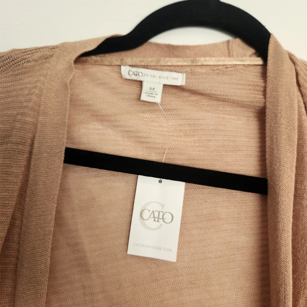 Cato Tan Cardigan Size M BNWT - Picture 2 of 4